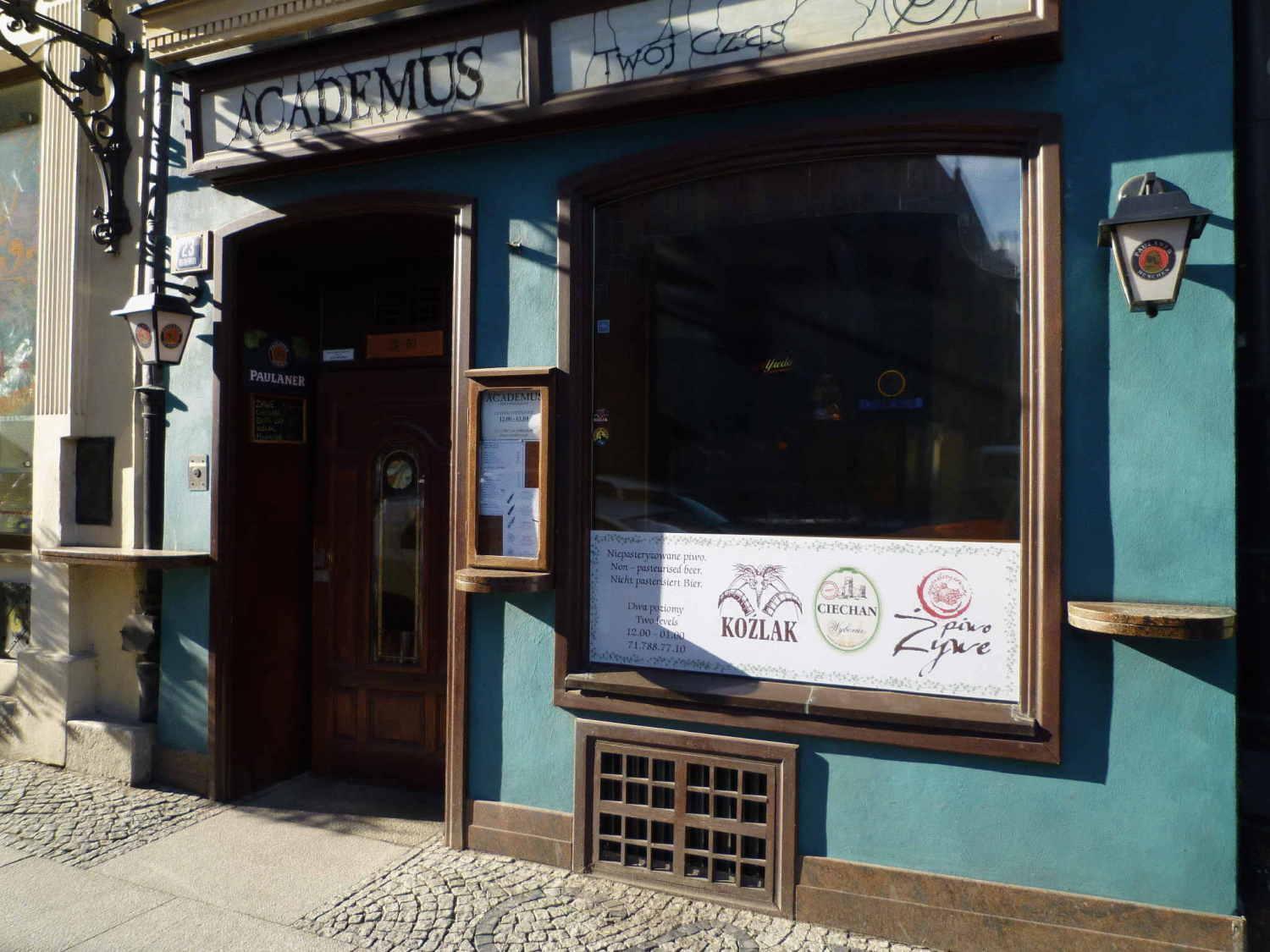Academus Pub & Guest House Wrocław Kültér fotó